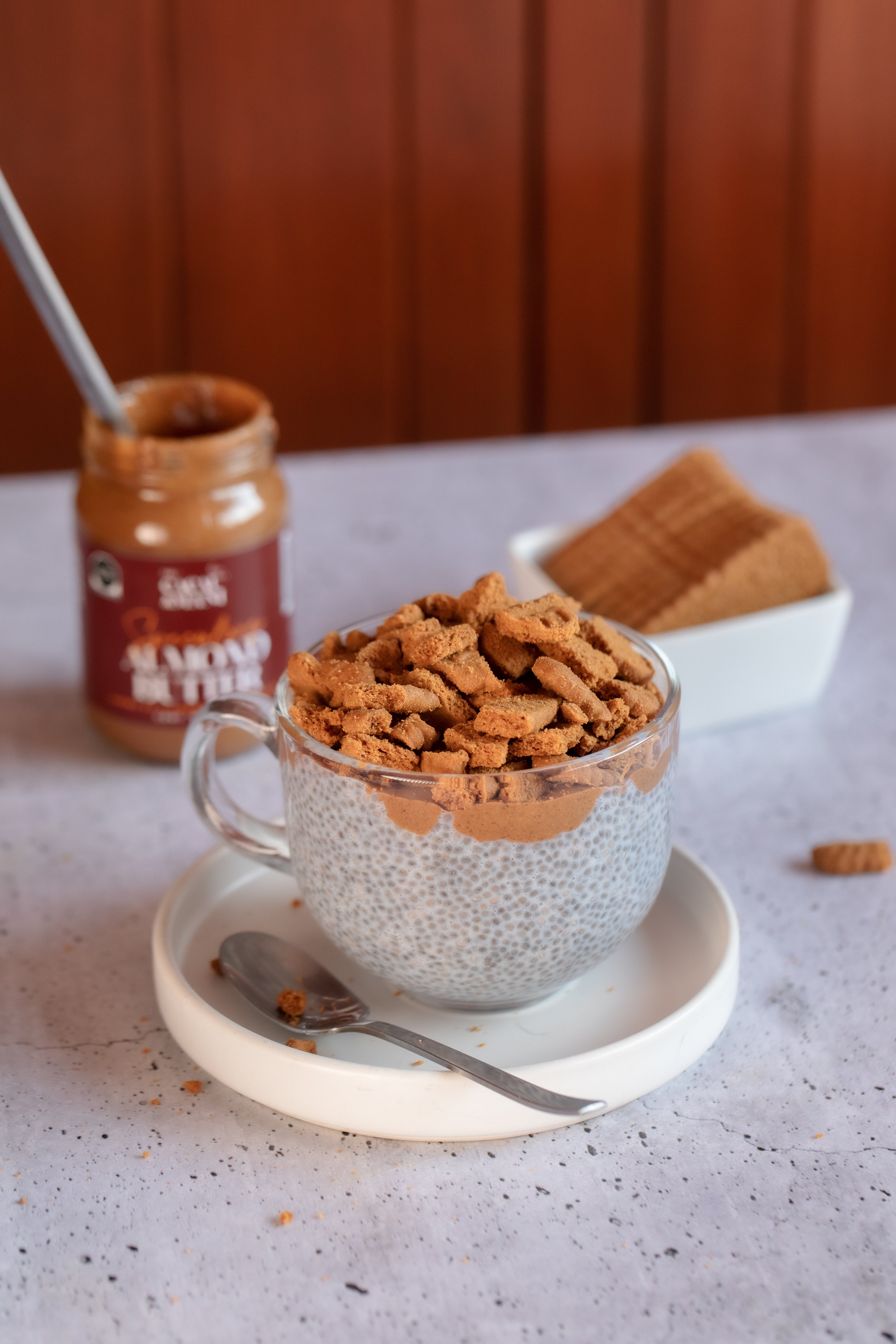 Crema de Almendras con Galleta Speculoos