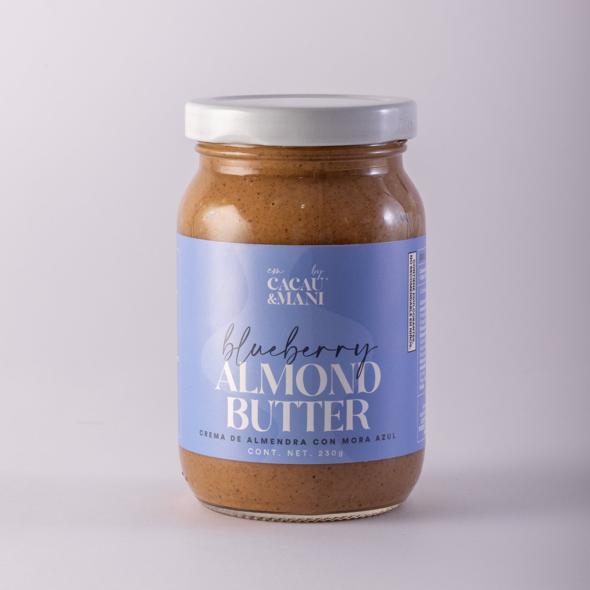Crema de Almendra con Blueberry