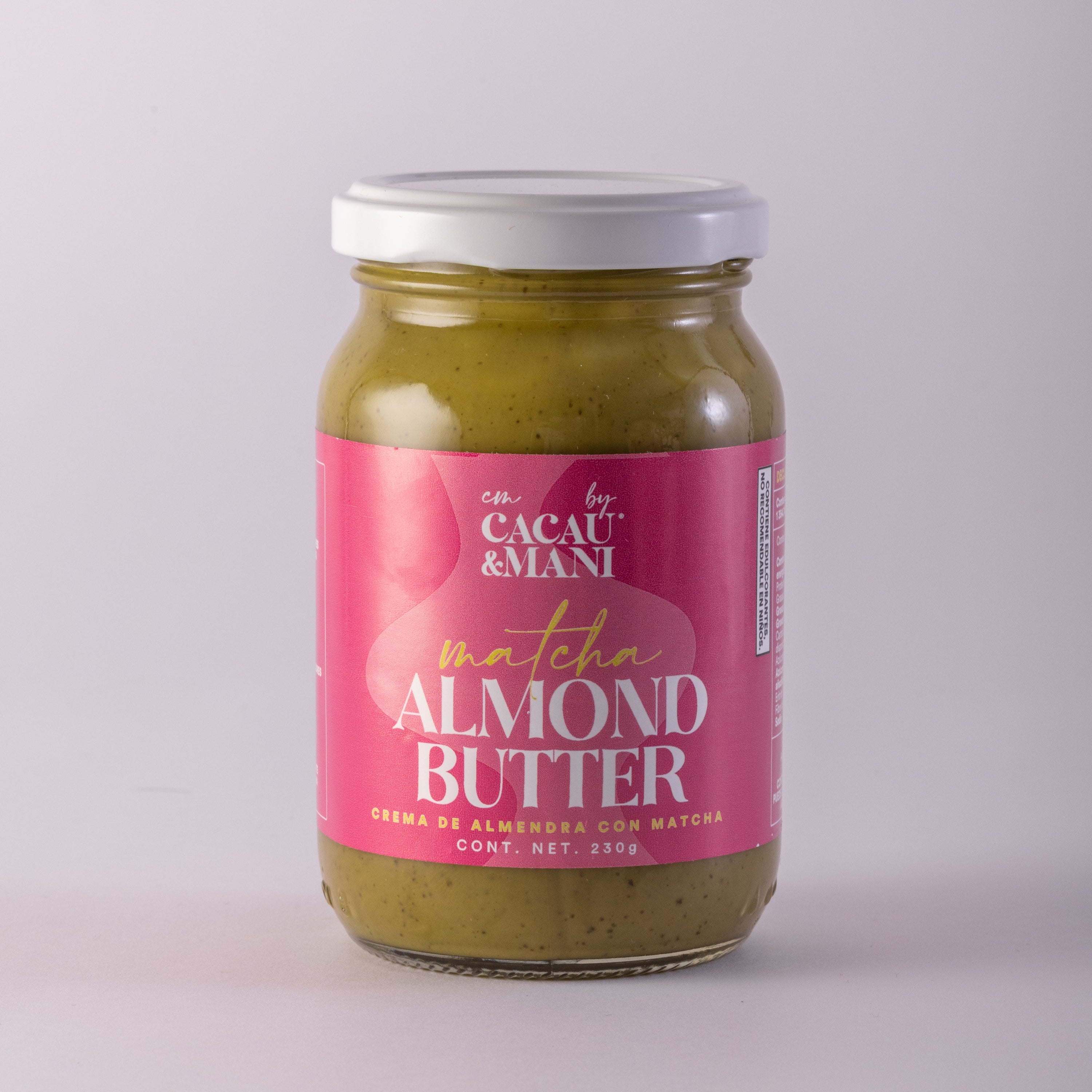 Crema de Almendra con Matcha